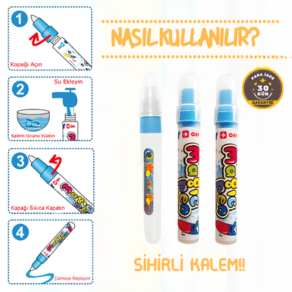Sihirli Boyama Halısı